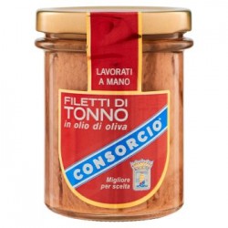 Consorcio Filetti di Tonno in Olio di Oliva 195 g