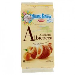 Mulino Bianco Cornetti all'Albicocca 6 pezzi 300 g