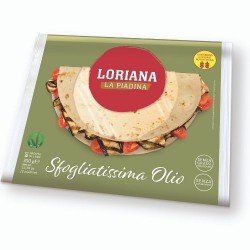 Loriana Piadina Sfogliatissima Olio 350 gr