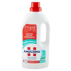 Amuchina Bucato Additivo Liquido Igienizzante con Ammorbidente 1 L